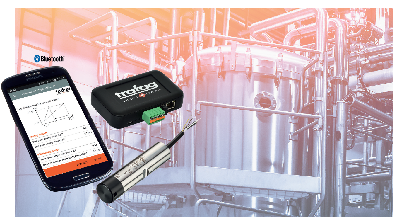 Приложение для интеллектуальной параметризации и защита кабеля для датчиков уровня